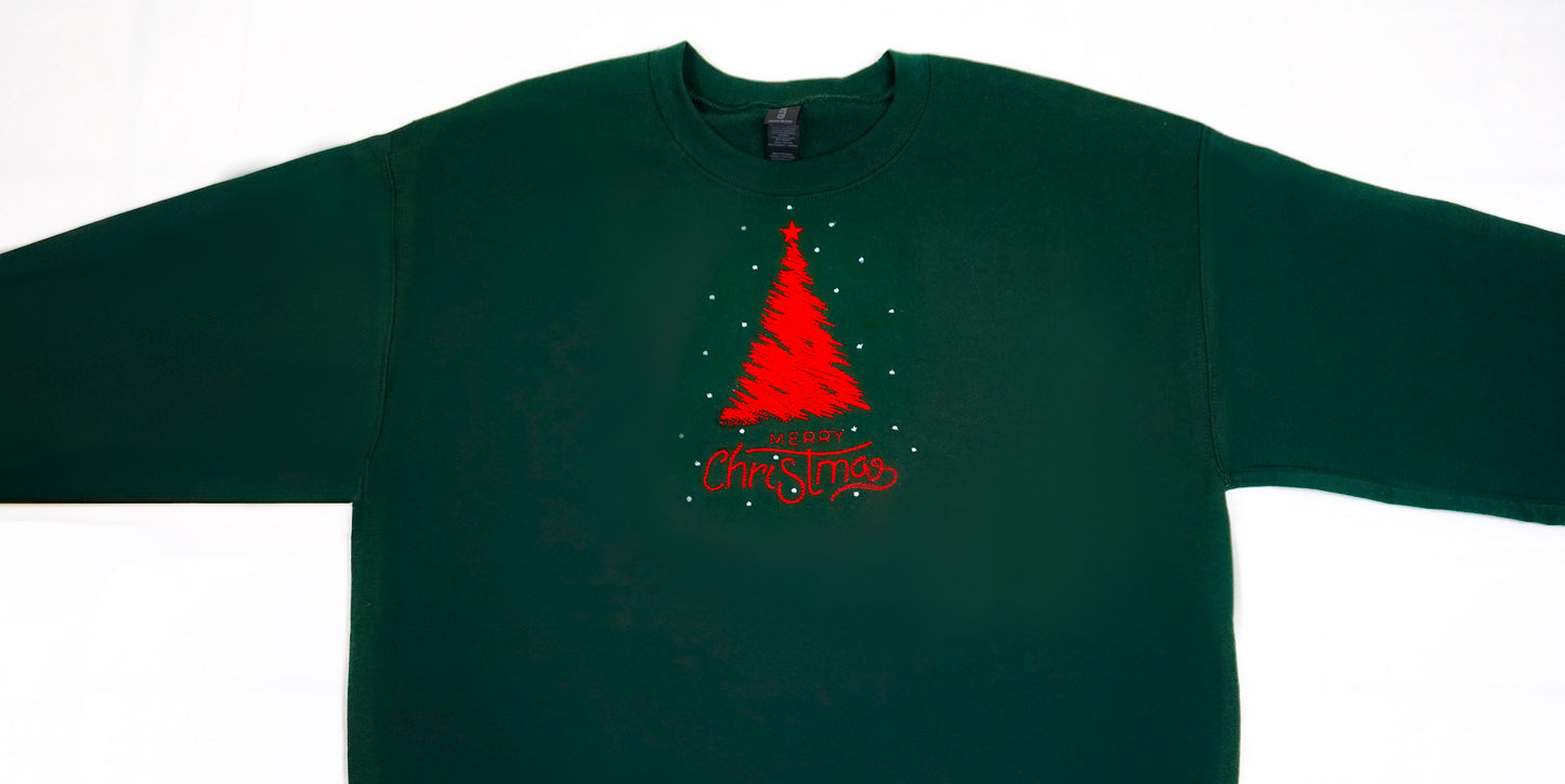 Sweatshirt - christmas tree