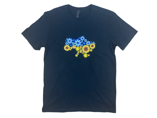 T-shirt - Map of Ukraine