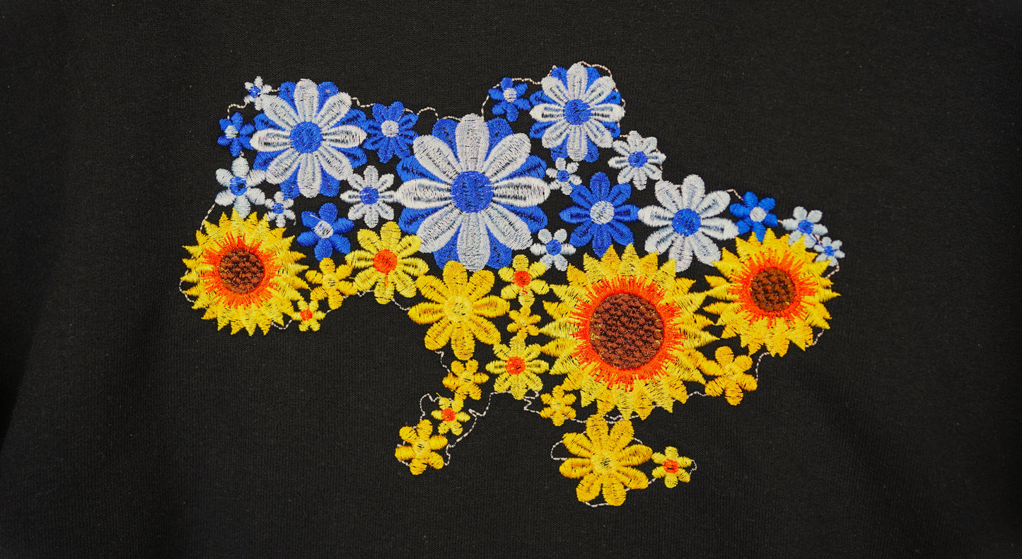 Hoodie - Map of Ukraine