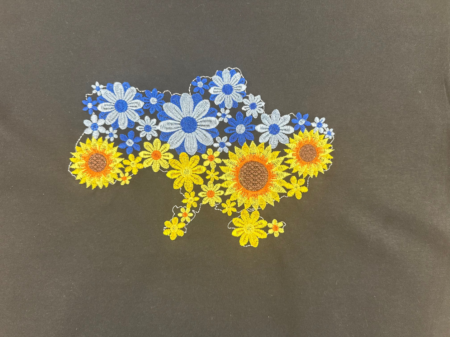 T-shirt - Map of Ukraine