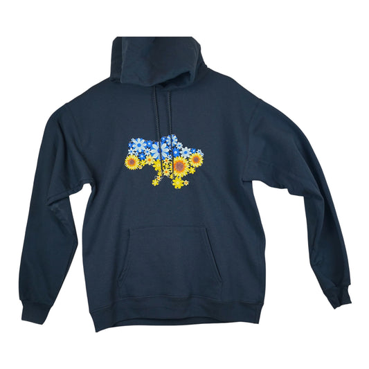 Hoodie - Map of Ukraine