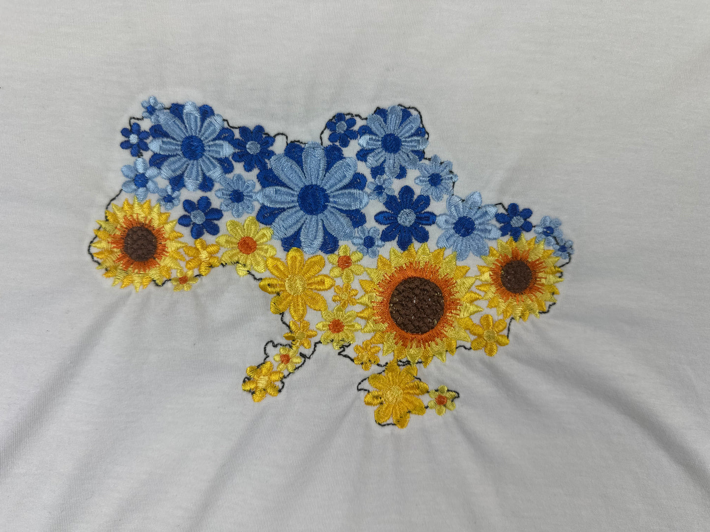 T-shirt - Map of Ukraine