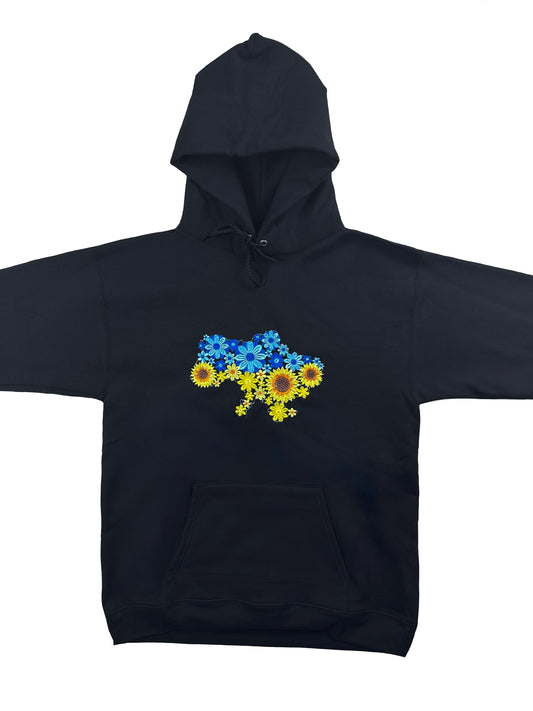 Hoodie - Map of Ukraine