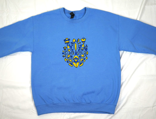 Sweatshirt - ukrainian coat of arms