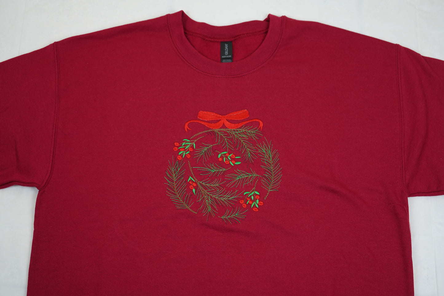 Sweatshirt - christmas wreath