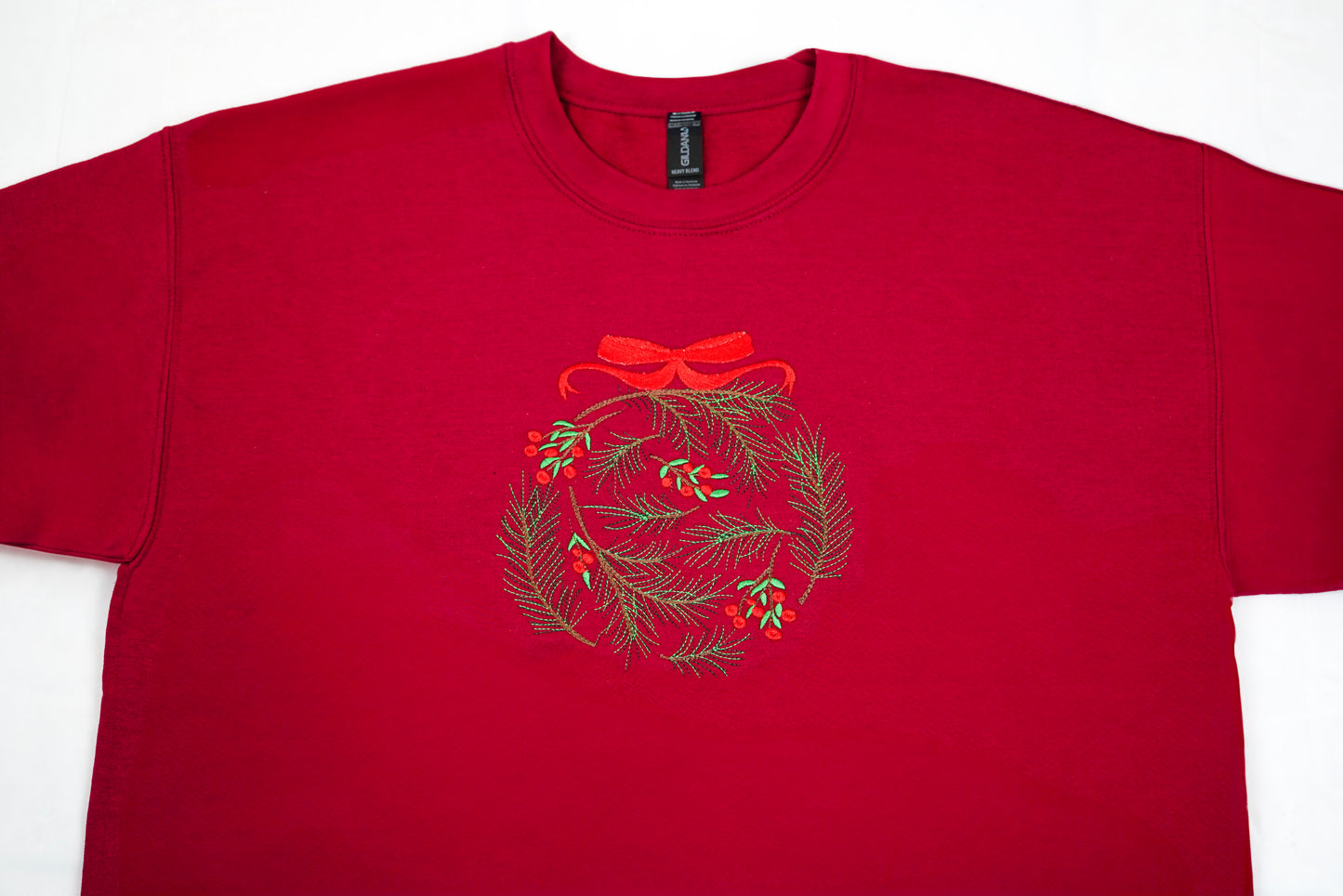 Sweatshirt - christmas wreath