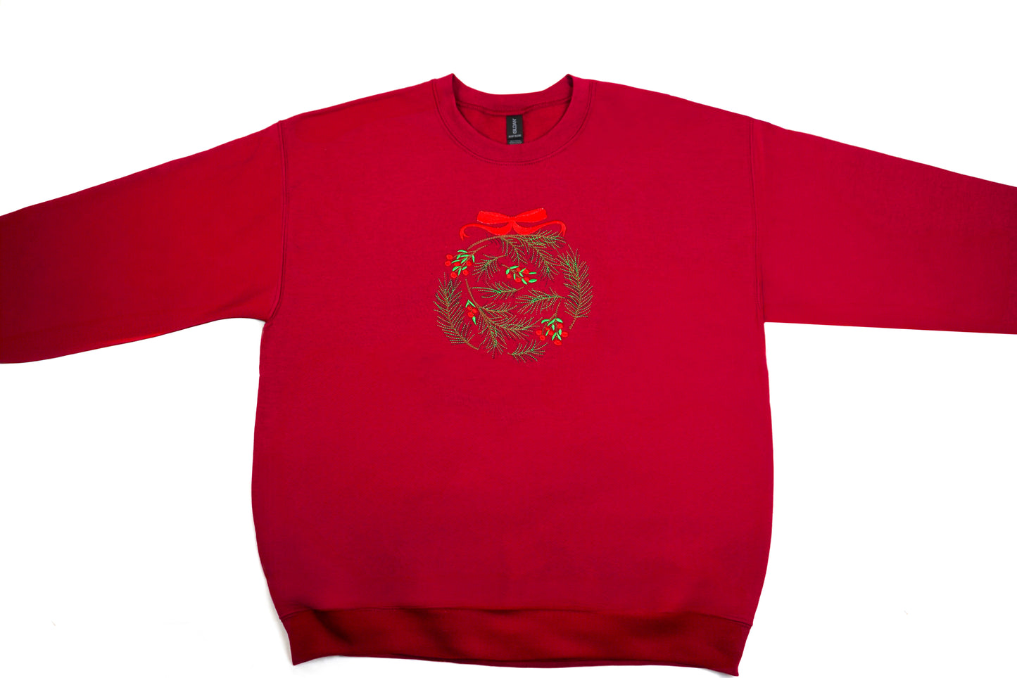 Sweatshirt - christmas wreath