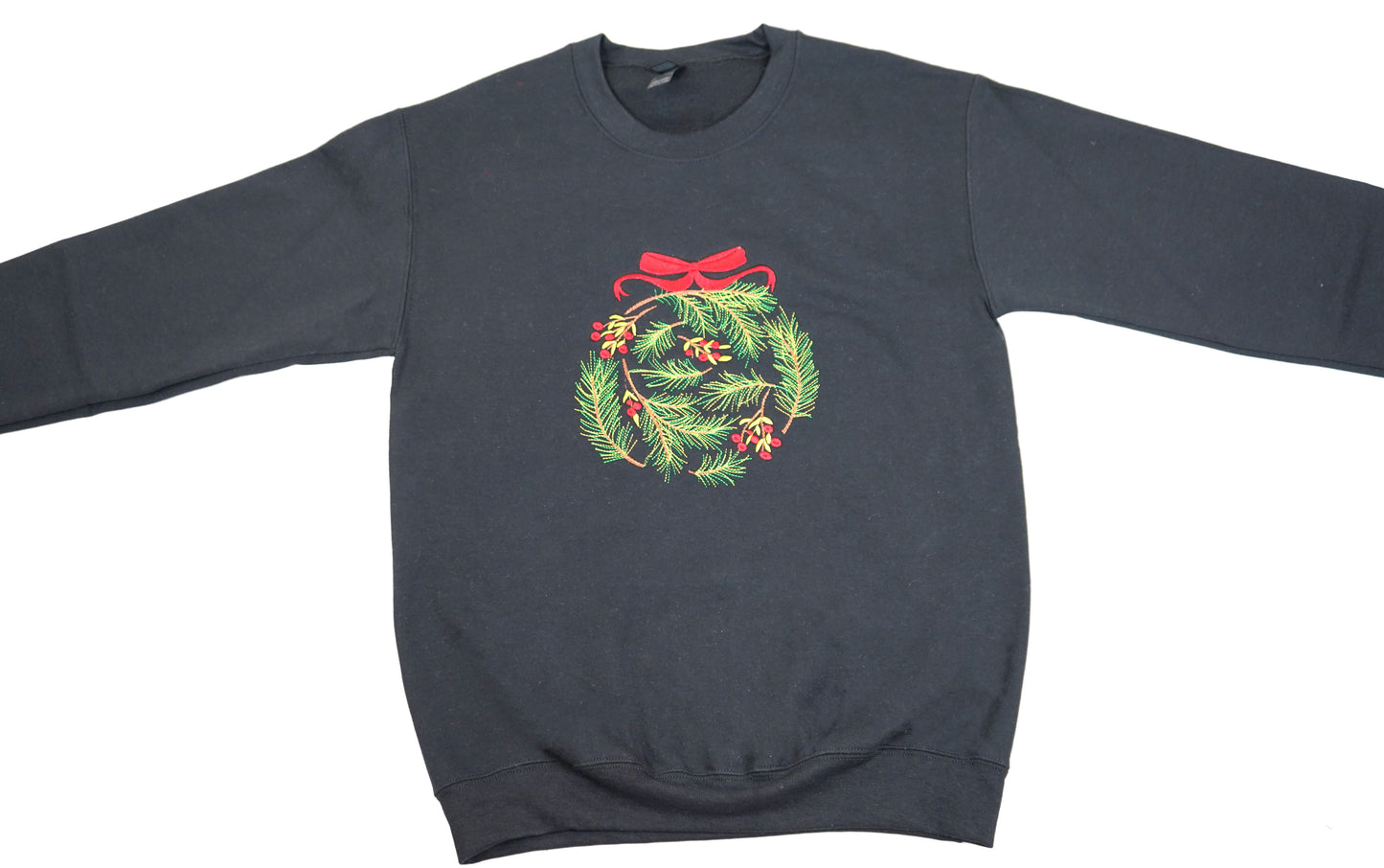 Sweatshirt - christmas wreath